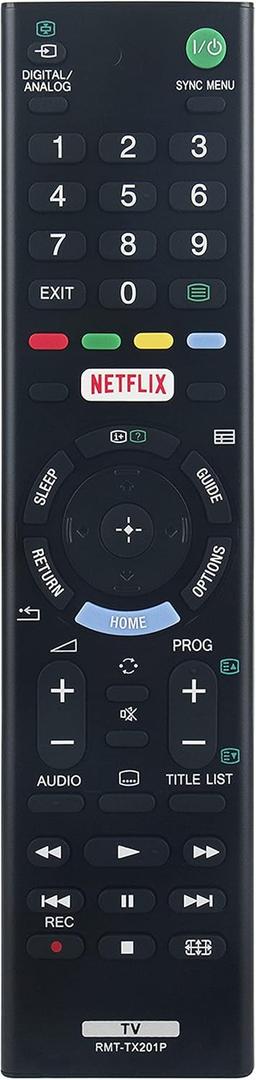 RMT-TX201P Replaced Remote fit for Sony Bravia TV KDL-32W600D KDL-48W650D KDL-40W650D KDL-49W750D KDL-55W650D KDL-55W655D
