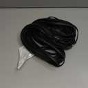 BUSOHE Cat 8 Ethernet Cable 60 FT, 40Gbps 2000MHz Cat8 High Speed Flat Internet Network Patch Cord, SFTP Shielded LAN Wire with Gold Plated RJ45 Connector, with Clips, Outdoor Indoor- 60FT Black