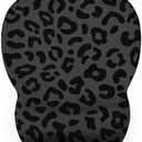 EooCoo Ergonomic Mouse Pad with Wrist Support, Mousepad with Memory Foam Wrist Rest and Non-Slip Base for Computer, Cafe, Home & Office, 9.64 x 8.26 in Office Desk Accessories