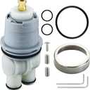 RP46074 Shower Cartridge Compatible with Delta 13/14 Series Single-Handle Faucet - Suitable for Delta Monitor MultiChoice Universal Valves Rough-in (2007-present), Includes RP22734 Bonnet Nut