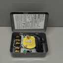 T104 Mechanical Time Switch, 208-277V AC 40A DPST, 24-Hour Dial with 12 ON/Off Trips, Heavy-Duty Timer Switch for Pool Pumps Water Heater Lighting and HVAC, with 4 Timer Trippers