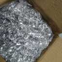 1LB Silver Crinkle Cut Paper Shred Filler, Paper Shreds for Basket Fillers, Birthday, Gift Wrapping, Anniversary, Wedding, Graduation, Thanksgiving, Christmas Gift Decor Party Filler