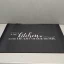 Stove Top Liner (Kitchen - Heart, 28.5x20.5) Black