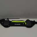 AXEN Running Hydration Belt - Adjustable Waist Pack for Marathon, Triathlon & Hiking | Reflective Safety Design & Phone Pocket, Come with Bottles