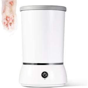 Electric Dog Paw Cleaner, Rechargeable Dog Paw Washer, Automatic Dog Paw Cleaner Cup, Puppy Paw Cleaner, Massager, White Foot Washing Cup