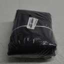 Extra Large Storage Duffle Bag with Zippers and Handles, Big Foldable Duffle Bag for Travel (Black)