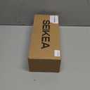 SEIKEA Cheer Ponytail Hair Piece, 100% Super Protein Fiber Straight Cheerleader Hairpiece Lightweight Silky Smooth Fluffy 18" Ponytail Extension for Cheerleader Competition, Dance Ash Blonde