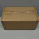 SANHECUN decorative clear glass candy jars crystal sugar bowl with lid set of 2 (Clear, Tableware)