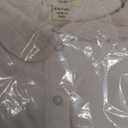 Burt's Bees Baby baby-girls Long Sleeve Jumpsuit, 100% Organic Cotton, One-piece Coverall Outfit With Collar (6-9 Months, Angelic)