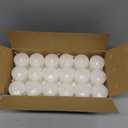 White Votive Candles - Box of 36 Candles