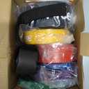 Fitense Resistance Bands Set - Pull Up Bands with 6 Resistance Levels 15-170 LBS for Men Women, Exercise Bands with Door Anchor, Training Poster & Pouch for Body Stretching, Pull Up Assist