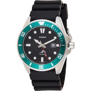 Casio MDV106 Series | Unisex Analog Watch | 200M WR | Stainless Steel Case | Resin Band | 2 Hand Analog (HR, Min, SEC) | Date Display | Screw Down Crown/Screw Down Caseback | 3 Year Battery