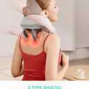 SKG H5mini Neck and Traps Massager with Heat for Deep Tissue Pain Relief, 6D Hand Kneading, Cordless Neck and Shoulder Massager, Hands Free&Wireless, Valentine Pick for Him and her, Man and Women