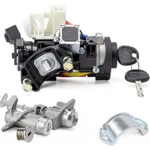 81905-C2510 Ignition Lock Switch Assembly with 2 Door Lock & Glovebox Lock & Keys Fit for Hyundai Sonata 2015-2019, Ignition Lock Cylinder with Housing Replace# 81970-C1A00 81900-C1A00 81900-C1B00
