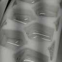 Wine Glasses Set of 6, 12oz Clear Red/White Wine Glasses, Long Stem Glasses for Party, Wedding and Home