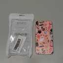 Pink Halloween Pumpkin Ghost Case Compatible with iPhone 14 Pro, Witchy Pumpkin Halloween Boo Cover for iPhone 14 Pro, Cool Cute TPU Bumper Phone Case Cover for iPhone 14 Pro