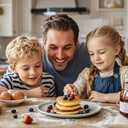 SUKIMI Pancake and Waffle Mix 400g, Light and Airy Moist Pancake Mix, Low Carb Pancake Mix, Golden Pancakes for Breakfast or Snack, Easy Homemade Treats (EXP 09/26/26)