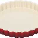 Le Creuset Stoneware Tart Dish, 1.5 qt. (9"), Cerise
