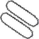 6 Inch Pruning Chainsaw Chain for RYOBI P25013BTL, 6" Replacement Chain for Homelite HOMCS10 Pruning Chainsaw