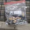 Upolana Dog Crate Furniture, 38 inch Large Dog Crates with Bed Mat, Wooden Dog Kennel Furniture, End Side Table Dog Cage with 3 Doors, Greige