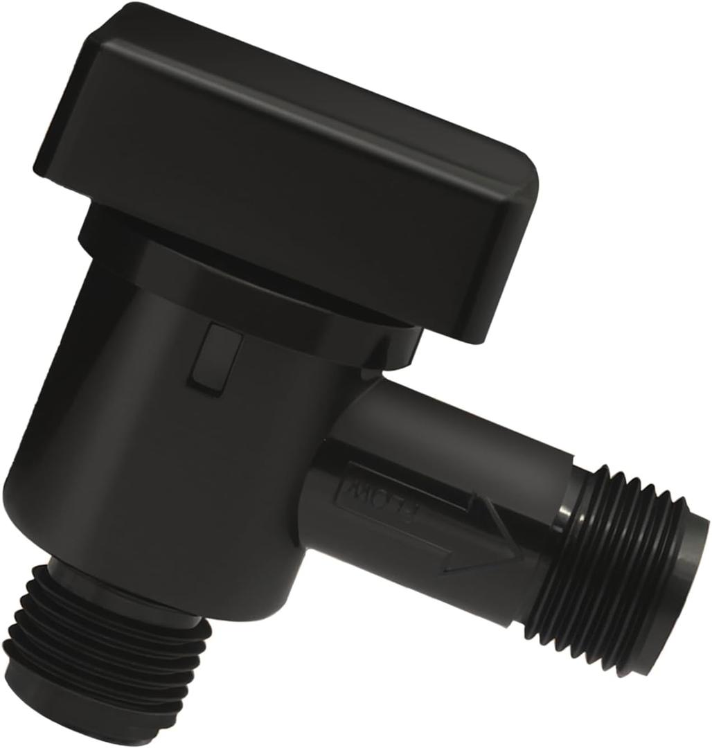 Upgrade 1/2 MPT 571-VAC-CHK-A RV Vacuum Breaker Check Valve for Camper RV Black Tank System Replace b&b Model 571 Check valve