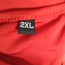 Women's Elegant One Bell Sleeve Side Split Bodycon Long Formal Evening Dress (XX-Large, red)