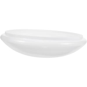 COOLHIYA Ceiling Light Cover Durable Dome Shade for Soft Even Lighting Living Room Bedroom Kitchen and Office Spaces Minimalist Design Easy to Install (31.50X31.50X8.00CM)