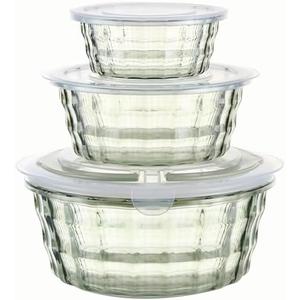 Taiuloo Only2Piece Salad Bowls with Lids, BPA Free Plastic Meal Prep Containers To Go for Lunch, Kitchen Food Storage & Serving Bowls for Salad, Snack, Fruit, Veggie, Green