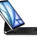 Keyboard Case for iPad Air 13 inch (M4/2026/M3 2025/M2 2024),iPad Pro 12.9 inch (3/4/5/6th Gen)Magic-Style Magnetic - Floating Cantilever StandBacklit Keyboard with Multi-Touch Trackpad (Black-2)