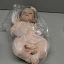 SCOM Realistic Reborn Baby Dolls - 18 Inch Lifelike Newborn Baby Dolls Adorable Girl, Real Life Baby Doll with Accessories, Soft Baby Doll Reborn Gift for 3+ Yrs Kids, Birthday, Christmas, Education