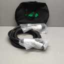 EV Charger Extension Cable, 50A 21ft SAE J1772 Extension Cord Compatible with 110V-240V Level 1/Level 2 EV Chargers for J1772 EVs/PHEVs,IP67 Waterproof Car Charger Extension Cable with Bag