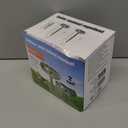 2Pack 2025 Ultrasonic Animal Repellent Outdoor Deer Repellent Devices Solar Animal Repeller Motion Activated Deterrent to Scare Cat Squirrel Rabbit Raccoon Skunk with LED Flash Lights for Yard Lawn (Green)