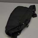 Mini Crossbody Sling Bag, Lightweight Waterproof Chest Bag, Daily Travel Sports with USB port. (BLACK).