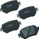 Bendix Premium SBC1779 Ceramic Rear Brake Pads for Select Models Audi A1, Q3, Q3 Quattro, Volkswagen Caddy, Golf, Golf Alltrack, SportWagen, GTI, Passat