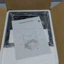 LELELINKY 3 Tier End Table,Record Player Stand with Storage Up to 100 Albums,Turntable Stand for Vinyl,Brown Records Shelf for Living Room Bedroom (Medium)