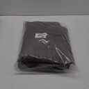 10x10 Double Tiered Canopy Replacement Top with Air Vent, Gazebo Roof for Outdoor Garden (Brown, Flat Edge)