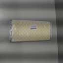 100 Sheets Checkered Dry Waxed Deli Paper Sheets, Paper Liners for Plastic Food Basket, Wrapping Bread and Sandwiches (Yellow)