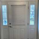 Magnetic Shades for Steel Door Windows | 1 Magnetic Blinds for Metal Doors | Glass Door White Mini Blinds or Covers | 25" X 40" (White 25" X 40")