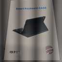 Keyboard Case for iPad 9/8/7th Gen 10.2,Case with Keyboard ipad 10.2 inch,Keyboard for iPad 9th Gen,Detachable Bluetooth Keyboard for iPad 10.2 ,iPad keyboard Case 9th Gen with Pencil Holder (Pink)