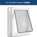 CEESC Replacement Dog Door Flap for Large Dog Doors, Made of Non-Toxic Material, Dimensions: 11 3/4" x 16 1/2"
