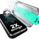 ESR 1Pack for iPhone 14 Pro Max Screen Protector, Military Grade Shatterproof, 9H Hardness, Full Coverage Tempered Glass with UltraFit Tray