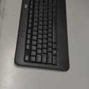 Logitech MK540 Advanced Wireless Keyboard and Mouse Combo for Windows, 2.4 GHz Unifying USB-Receiver, Multimedia Hotkeys, 3-Year Battery Life, for PC, Laptop