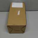 Wood Tissue Box Cover Gloves Box Holder Wooden Rectangular Tissue Box Holder for Storage on Bathroom Vanity, Countertop, Bedroom Dresser (Large(10.2 x 5.1 x 4.5)) (White)