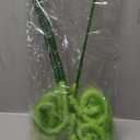 5pcs Lime Green Christmas Tree Picks Decoration 19.7'' Curly Tree Topper Picks Spray Ornaments for Xmas Home Vase Wreath Holiday Party (Green Picks)