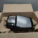 Velvac 714579 2020 Deluxe Series Door Mirror Black, Driver Side