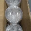 95 Pcs Lilymicky Clear Plastic With Dome Lids 12oz 
