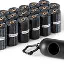 Amazon Basics Dog Poop Bags with Dispenser, 300 Count, Enhanced for Guaranteed Leakproof, Unscented, Includes Leash Clip