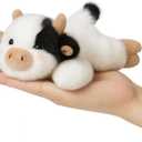 Adorable Cow Stuffed Animal Soft Plush Cow Plush Toy Cute Birthday Gifts for Kids Adults