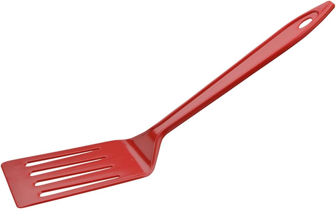 Hutzler Lopol Spatula Nylon Turner, 11", Dark Red