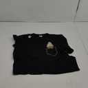 Funny Ice Cream in the Bag Gift Ice Bag Pocket T-Shirt (L, Black)